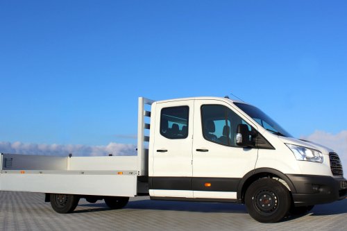 AG Zabudowy - Realizacja  Ford Transit DCAB - skrzynia