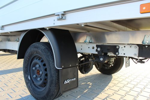 AG Zabudowy - Realizacje - Ford Transit DCAB - skrzynia