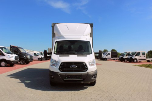 AG Zabudowy - Realizacje - Ford Transit - skrzynia z plandeką