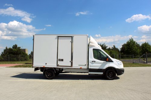 AG Zabudowy - Realizacja  Ford Transit - kontener piekarniczy