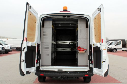 AG Zabudowy - Realizacje - Ford Transit - zabudowa serwisowa