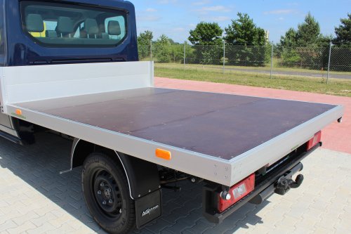 AG Zabudowy - Realizacje - Ford Transit - platforma