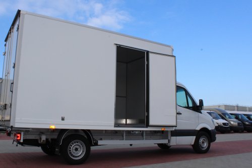 AG Zabudowy - Realizacje - Mercedes Sprinter - kontener z drabinką