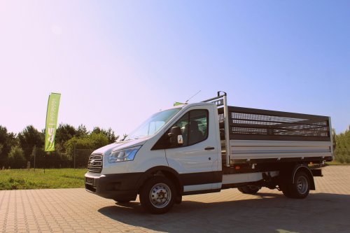 AG Zabudowy - Realizacje - Ford Transit - wywrotka