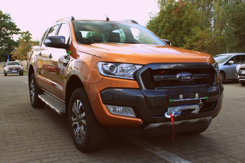 AG Zabudowy - Realizacje - Ford Ranger - z wyciągarką