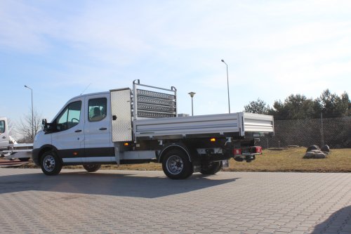 AG Zabudowy - Realizacje - Ford Transit - wywrotka ze skrzynią narzędziową