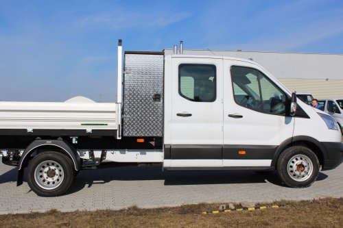 AG Zabudowy - Realizacje - Ford Transit - wywrotka ze skrzynią narzędziową