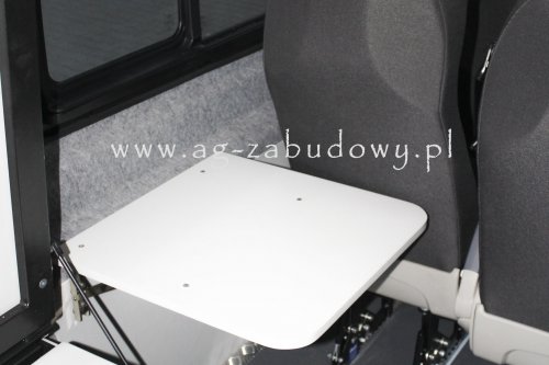 AG Zabudowy - Realizacje - Ford Transit - specjalistyczna zabudowa do przewozu osoby niepełnosprawnej
