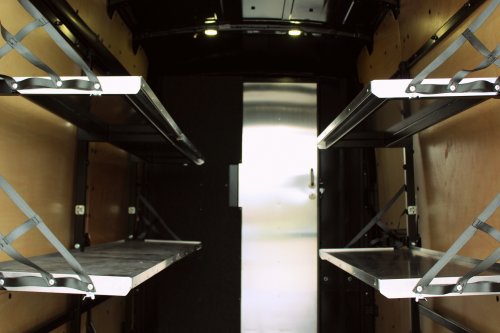 AG Zabudowy - Realizacje - Ford Transit - zabudowa kurierska