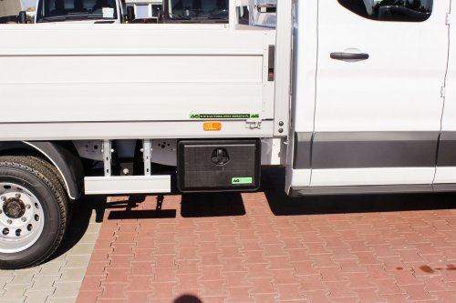 AG Zabudowy - Realizacje - Ford Transit - skrzynia 3600x2200x500