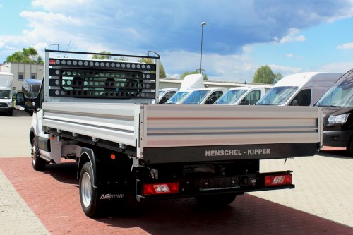 AG Zabudowy - Realizacje - Ford Transit - wywrotka 4300x2140x400