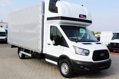 AG Zabudowy - Realizacja  Ford Transit - międzynarodówka z kabiną górną