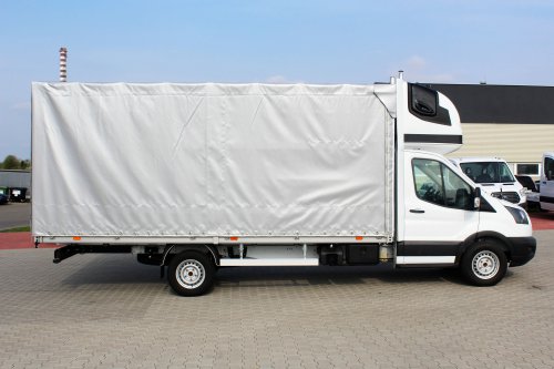 AG Zabudowy - Realizacje - Ford Transit - międzynarodówka z kabiną górną