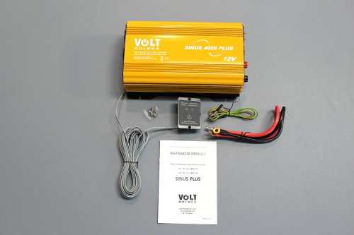 AG Zabudowy - PRZETWORNICA SINUS-PLUS 4000 2000/4000W 12V + PILOT