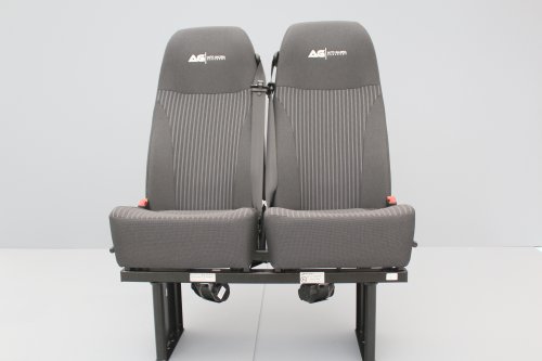 AG Zabudowy - FOTEL 2-OSOBOWY 2LEK3GTN01 FORD TRANSIT Z REGULACJĄ OPARCIA